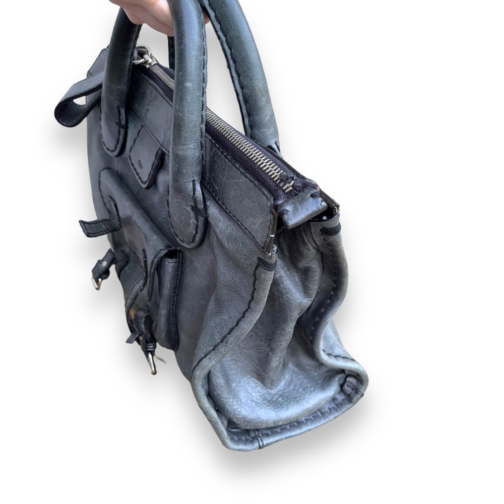 Rare gray Chloe Edith bag authentic - Picture 5 of 17